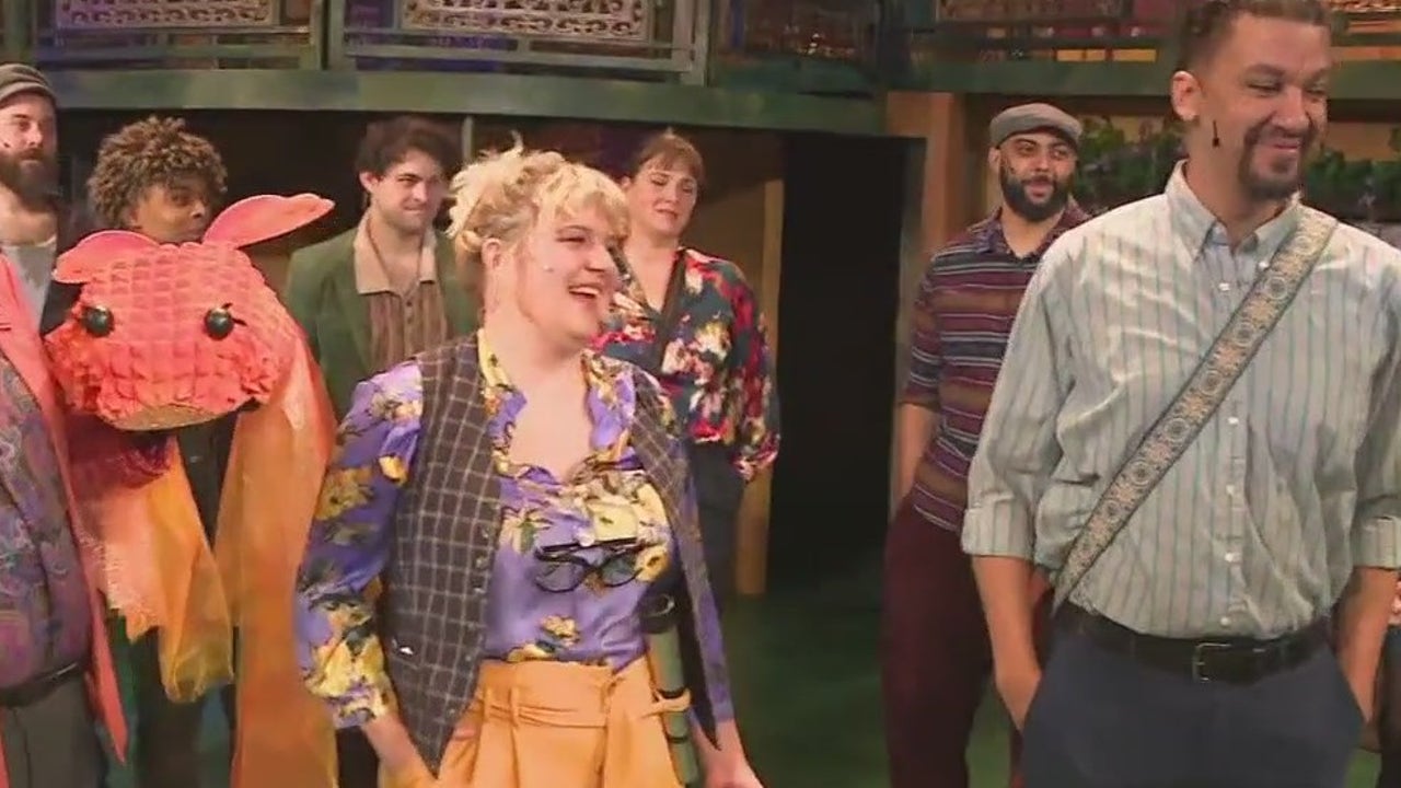 Paul Milliken talks to cast of Amelie FOX 5 Atlanta