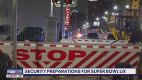 Security preparations for Super Bowl LIX