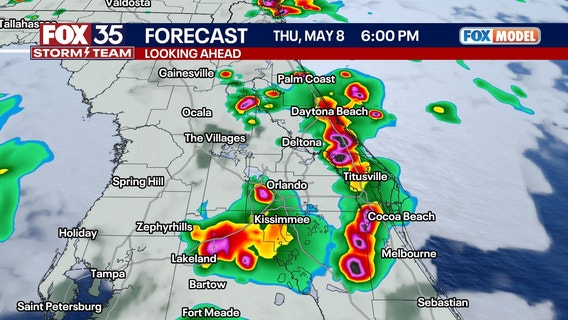 Orlando Weather Forecast PM: May 7th, 2025