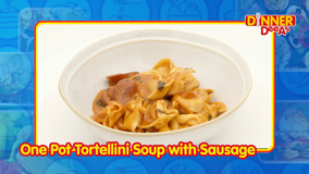One Pot Tortellini Soup with Sausage | Dinner DeeAs