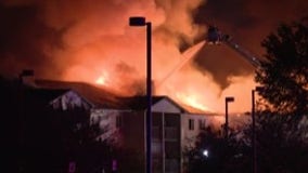 Massive fire at Southgate American House