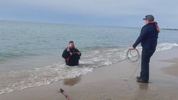 Across America: Quicksand swallows man at beach