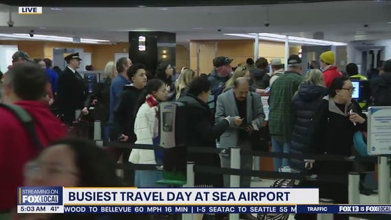 Busiest travel day at SEA airport