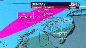 Weather Authority Saturday snow update