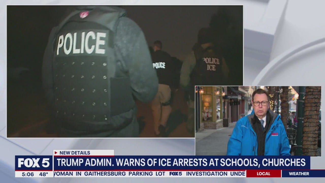 Trump Administration Warns of ICE Raids at Schools, Churches