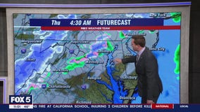 Chances for snow during morning commute in DMV