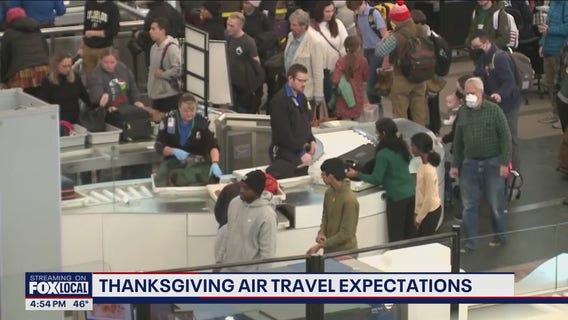 Thanksgiving air travel expectations