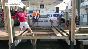 Hubbard's Marina back open after Hurricane Milton