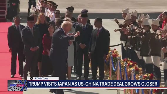 Trump visits Japan as U.S. -China trade deal grows closer