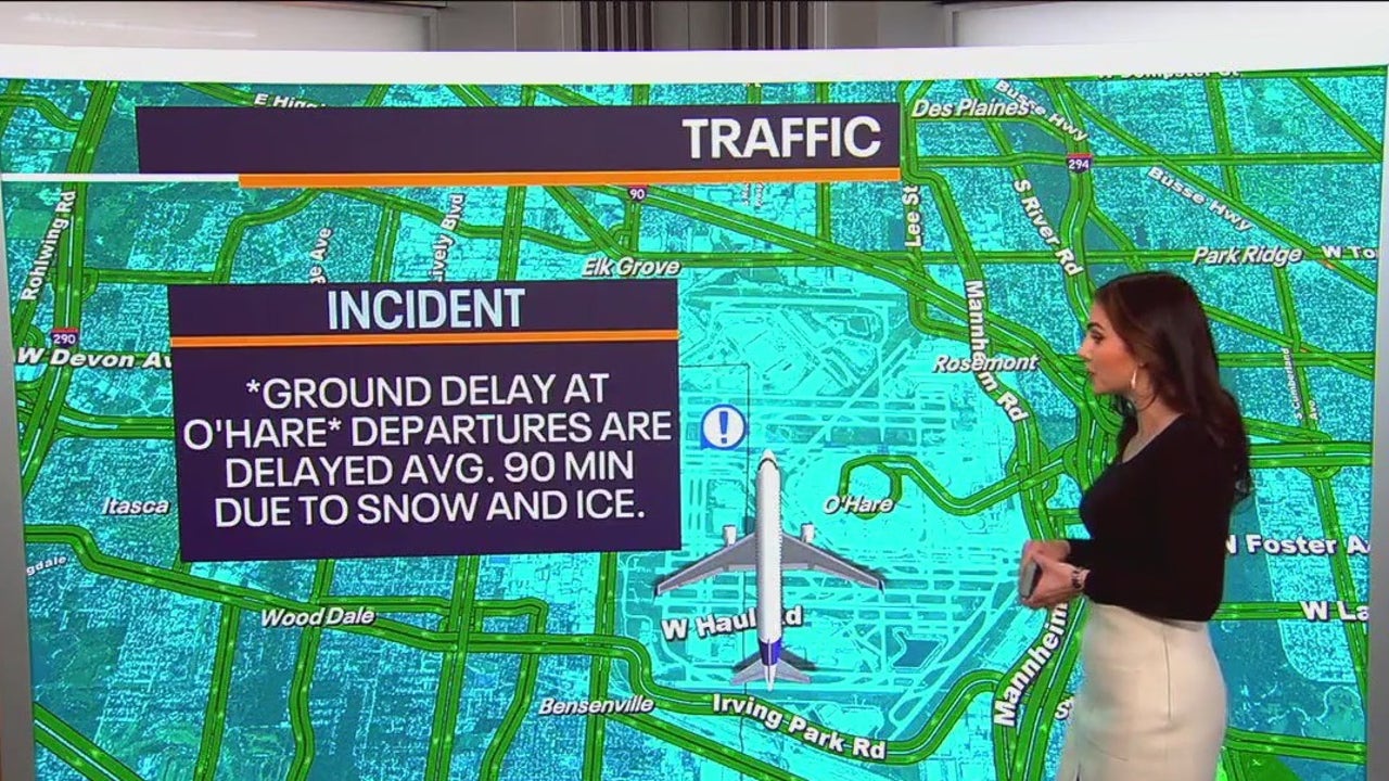 Ground delay at o hare airport fox 32 chicago