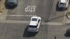 Wild chase of high-speed pursuit suspect