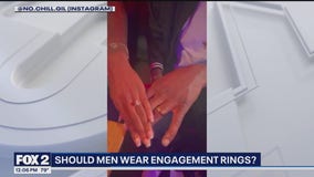 Should men wear engagement rings?