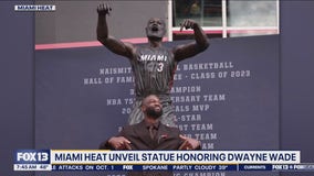 Miami Heat's statue honoring Dwayne Wade doesn't really look like him