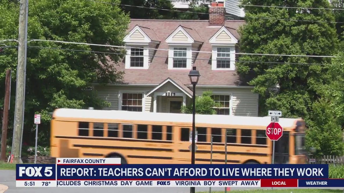 Teachers can't afford to live where they work, new report shows