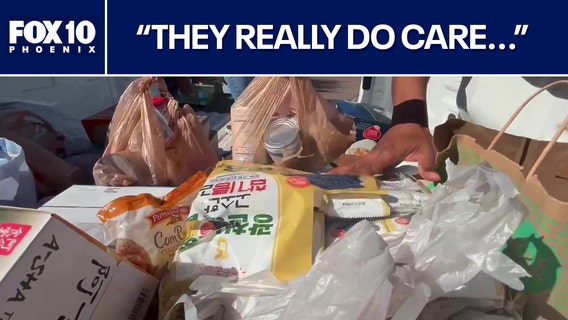 Arizonans step up to fill the SNAP-gap by donating food to CASS shelter