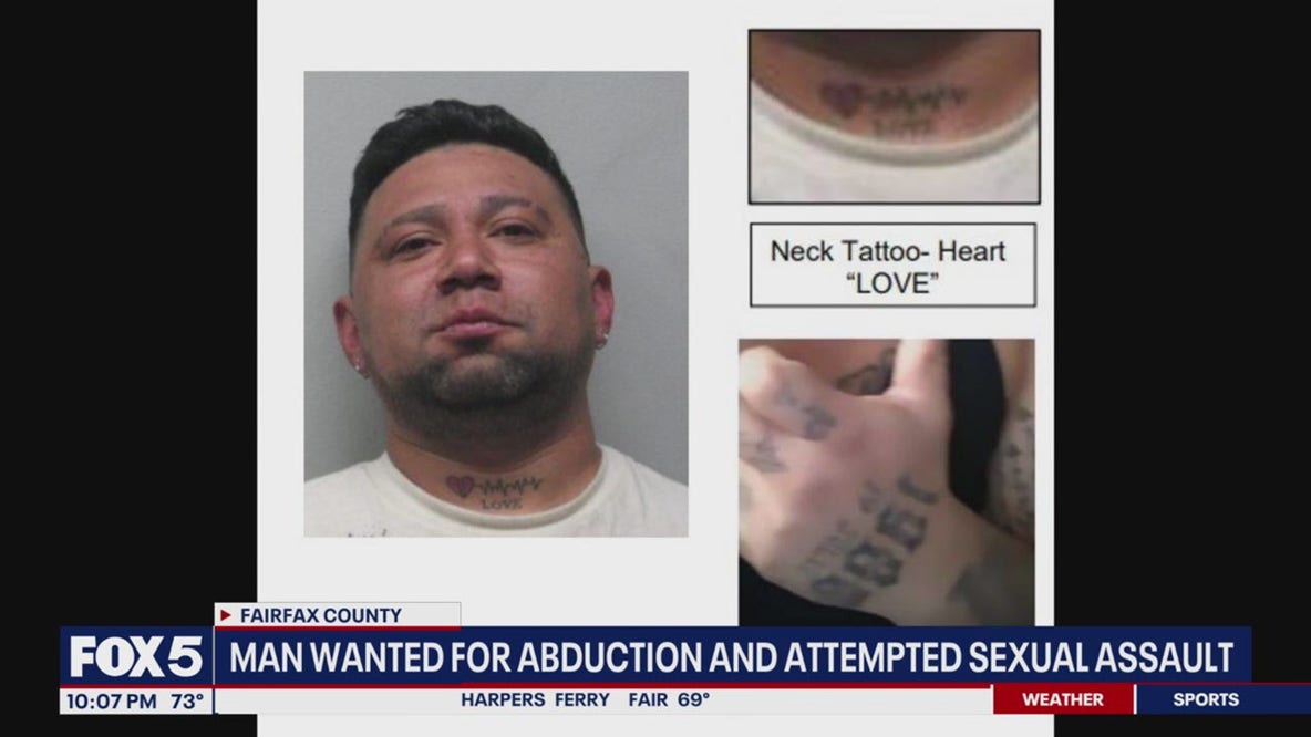 Man wanted for abduction, attempted sexual assault in Fairfax Co.