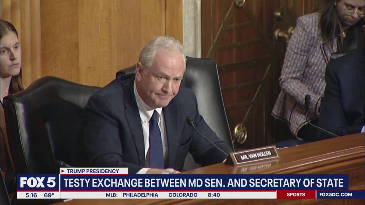 Maryland Senator says he regrets voting for Marco Rubio for Secretary of State role