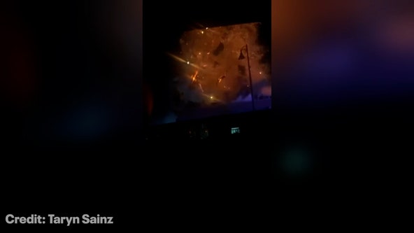 Utah building explodes into the sky after vehicle crashes into business, causes fire