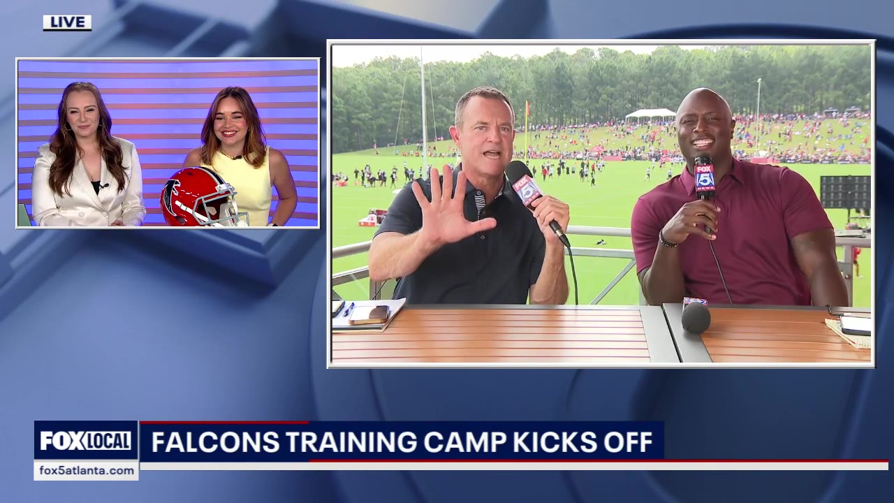 Falcons Training Camp Kickoff 2025