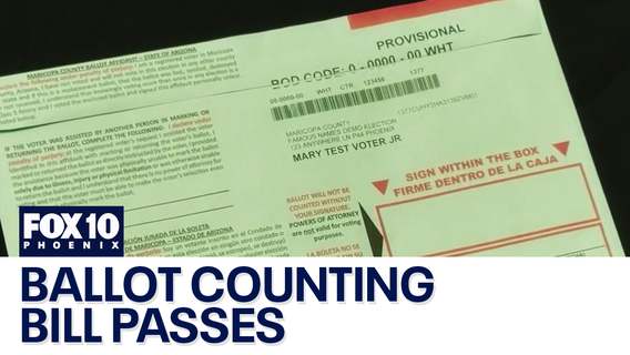 AZ ballot counting bill faces obstacles