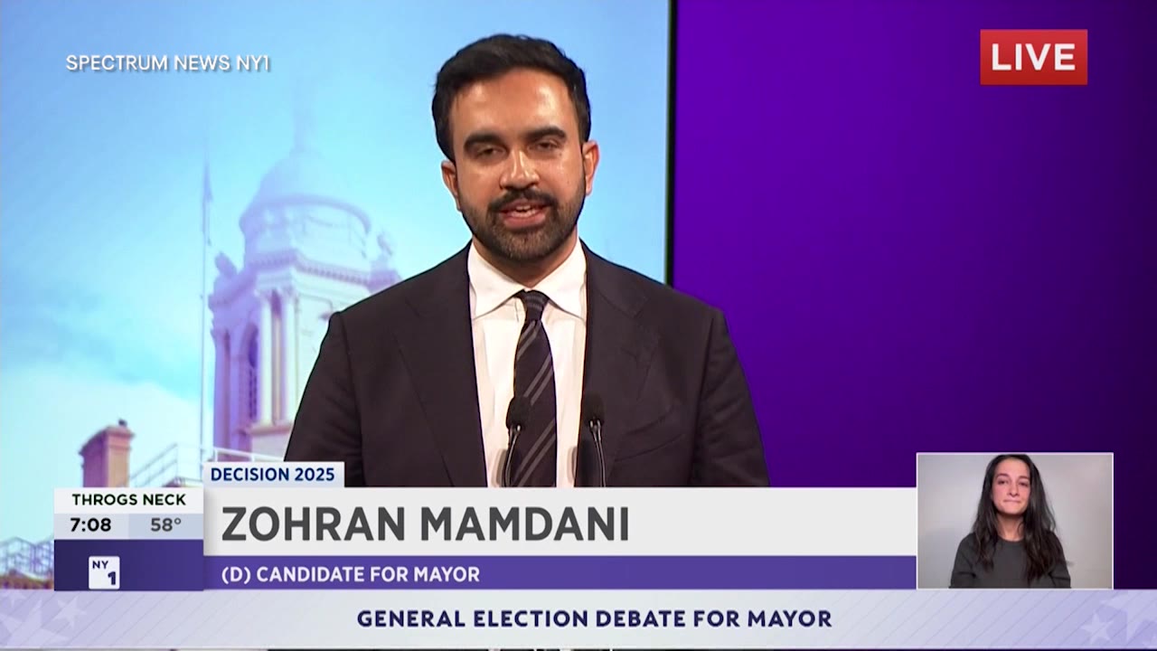 NYC mayoral debate: ICE raid on Canal Street