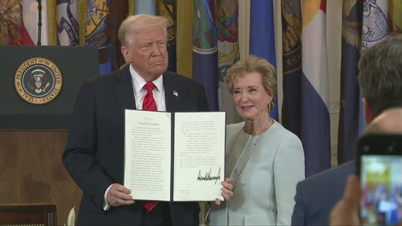 Trump orders a plan to dismantle the Education Department