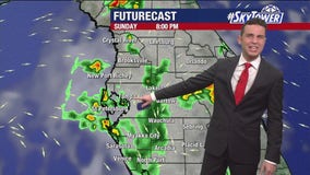 Tampa weather: Scattered showers across Bay Area