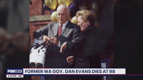 3-term former WA Gov. Dan Evans dies at 98