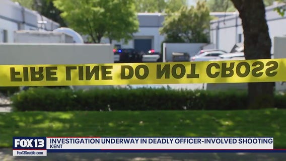 Investigation underway into deadly officer-involved shooting in Kent