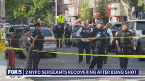 2 NYPD sergeants recovering after being shot