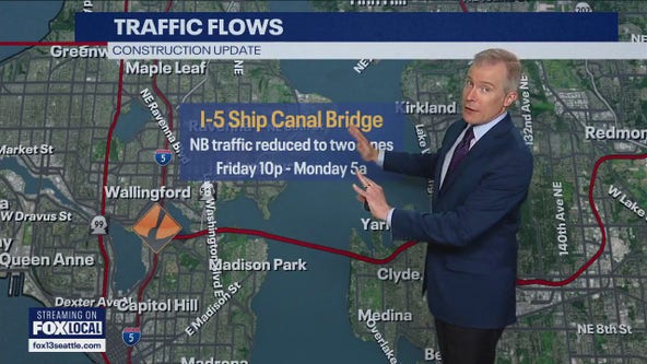 Seattle weekend traffic closures to avoid