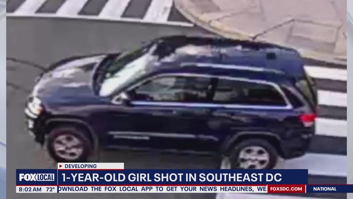 Toddler recovering after DC shooting; police find vehicle of interest