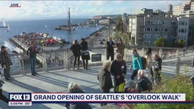 Grand opening of Seattle's 'Overlook Walk'