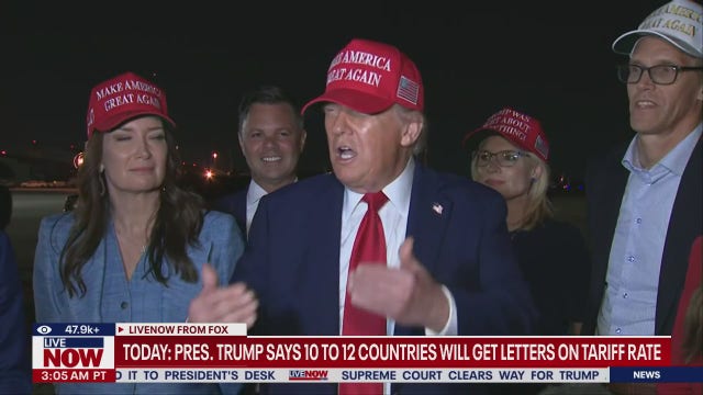 Tariff latest: Trump signs order delaying deadline to Aug. 1