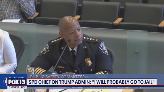 Seattle police chief: 'I will probably go to jail' under Trump admin