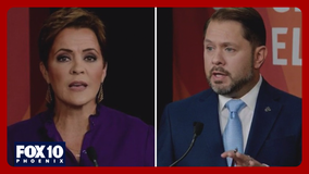 Kari Lake, Ruben Gallego face off in debate