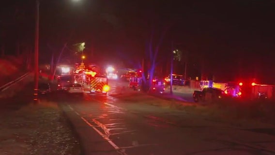 Three-alarm brush fire scorches Oakland Hills