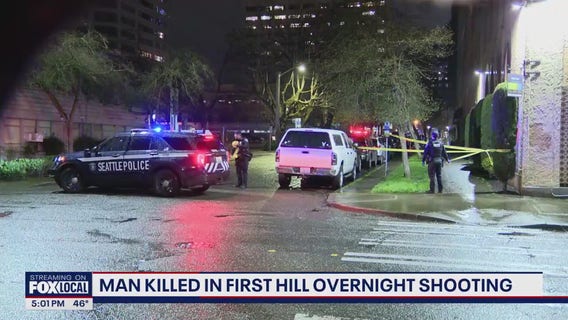 Man killed in Seattle's First Hill neighborhood overnight shooting