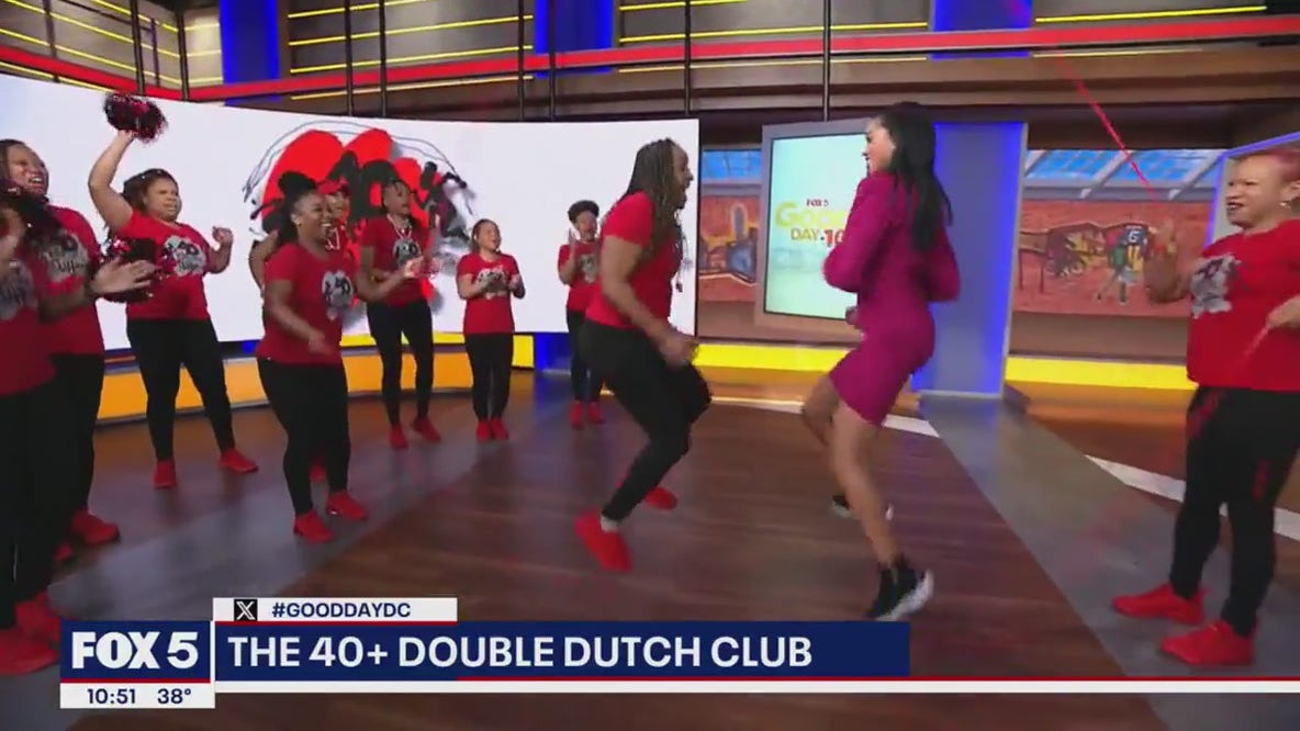 Jump into the New Year with the 40+ Double Dutch Club
