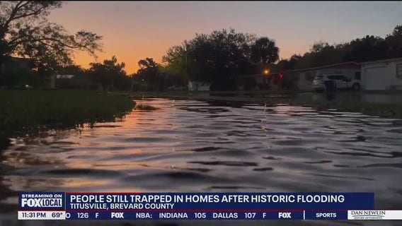 Floodwaters still swamp Brevard County neighborhoods
