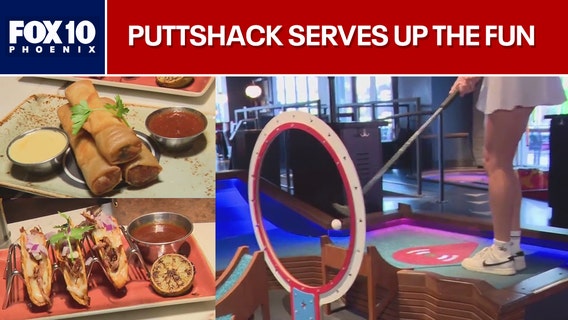 A hole in one for National Mini Golf Day at Puttshack