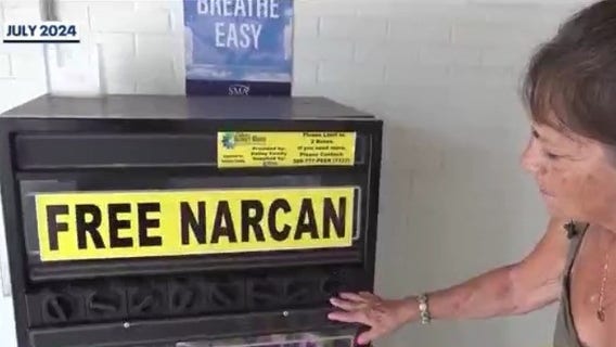 New Narcan vending machine in Ormond Beach