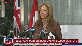 Delta plane upside-down after Toronto crash; all passengers 'accounted for'