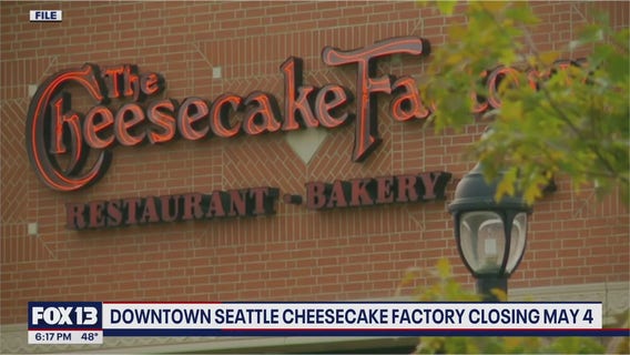 Downtown Seattle Cheesecake Factory to close after 23 years