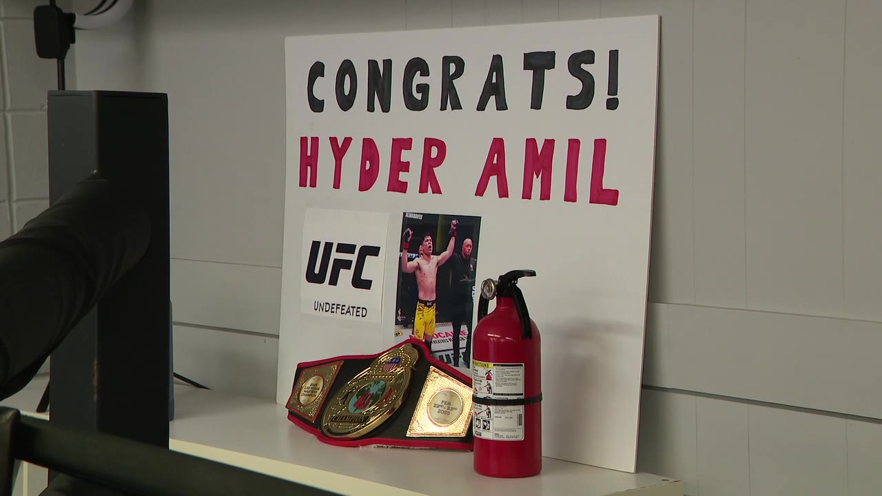 San Rafael's Hyder Amil remains undefeated in UFC