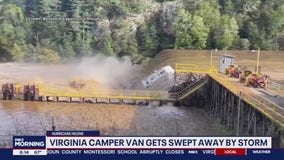 RV camper swept away in Virginia river flooded by Helene