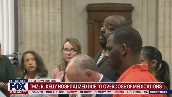 R. Kelly hospitalized after near-fatal overdose in prison, attorney claims it was plot to kill him