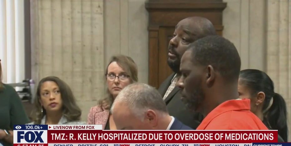 R. Kelly hospitalized after near-fatal overdose in prison, attorney claims it was plot to kill him
