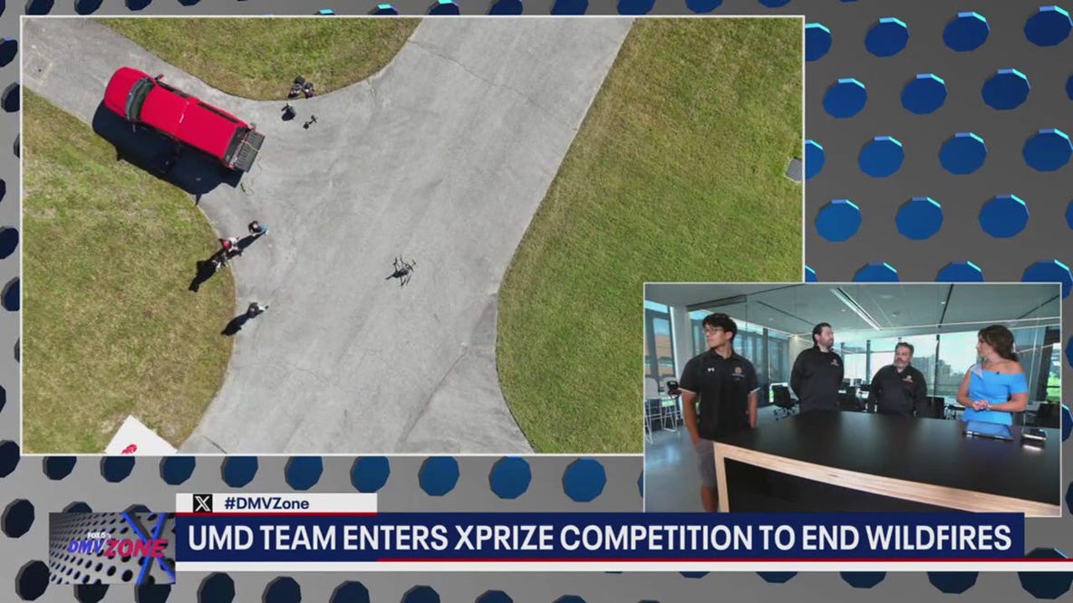 UMD team enters XPrize Competition to fight wildfires