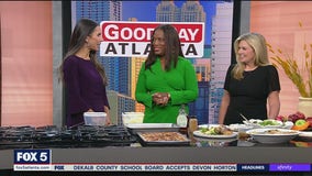 Lisa Washington shows different apple recipes for breakfast, lunch and dinner